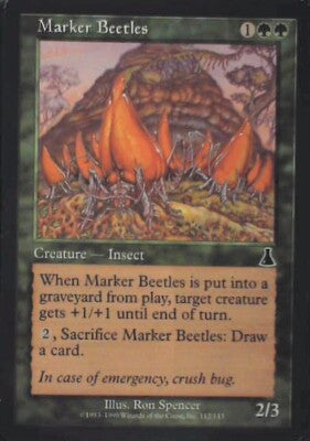 Marker Beetles - Urza's Destiny: #112, Magic: The Gathering Nm R83