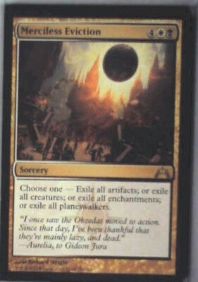 Merciless Eviction - Gatecrash: #177, Magic: The Gathering Nm R122