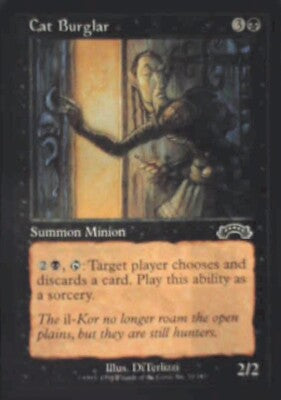 Cat Burglar - Exodus: #54, Magic: The Gathering Nm R110