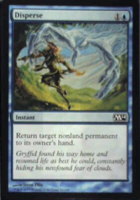 Disperse - Magic 2014 (M14): #51, Magic: The Gathering Nm R222
