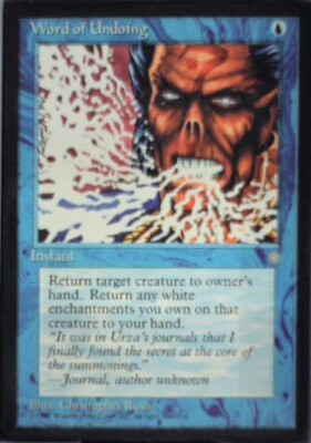 Word of Undoing - Ice Age: #108, Magic: The Gathering Nm R149