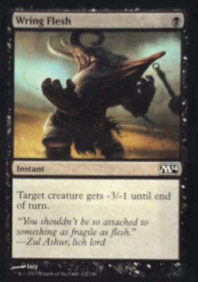 Wring Flesh - Magic 2014 (M14): #122, Magic: The Gathering Nm R132