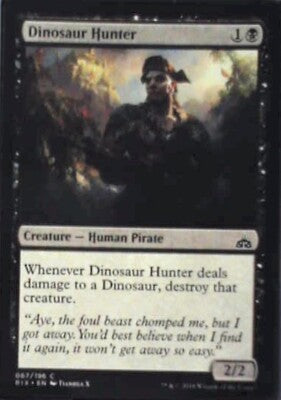 Dinosaur Hunter - Rivals of Ixalan: #67, Magic: The Gathering Nm R130