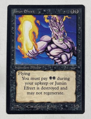 Junun Effect Arabian Nights Near Mint NM MTG Magic The Gathering A