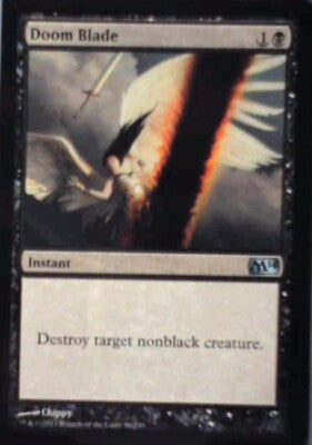 Doom Blade - Magic 2014 (M14): #96, Magic: The Gathering Nm R137