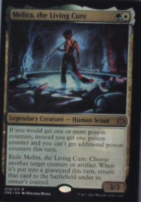 Melira, the Living Cure - Phyrexia: All Will Be One: #209, MTG Nm R186