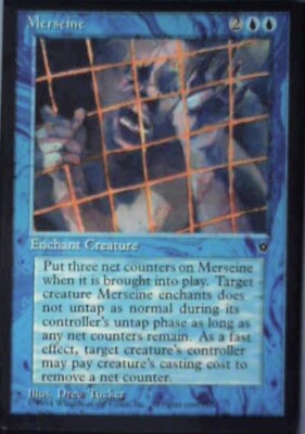 Merseine (Tucker) - Fallen Empires: #23c, Magic: The Gathering Nm R100