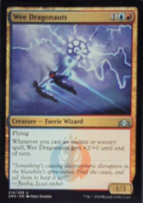 Wee Dragonauts - Guilds of Ravnica: #214, Magic: The Gathering Nm R150