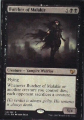 Butcher of Malakir - Commander 2015: #118, Magic: The Gathering Lp R209