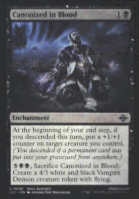 Canonized in Blood - The Lost Caverns of Ixalan: #96, MTG Nm R203