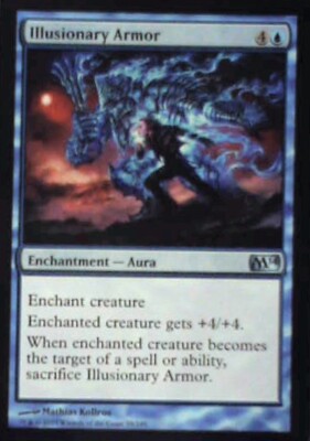 Illusionary Armor - Magic 2014 (M14): #59, Magic: The Gathering Nm R245