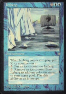 Iceberg - Ice Age: #73, Magic: The Gathering Lp R112