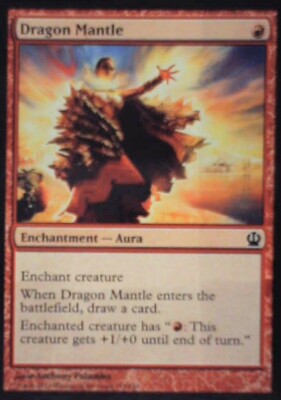 Dragon Mantle - Theros: #119, Magic: The Gathering Nm R202