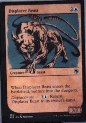 Displacer Beast (Showcase) - Adventures in the Forgotten Realms: #305 Nm R49