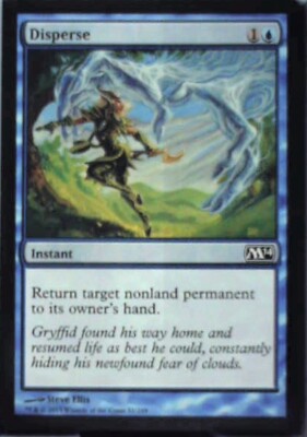 Disperse - Magic 2014 (M14): #51, Magic: The Gathering Nm R196