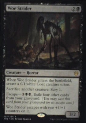 Woe Strider - Theros Beyond Death: #123, Magic: The Gathering Nm R233