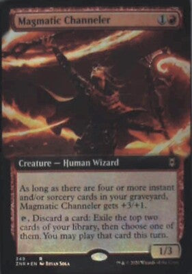 Magmatic Channeler (Extended Art) - Zendikar Rising: #349 - Foil Nm R246