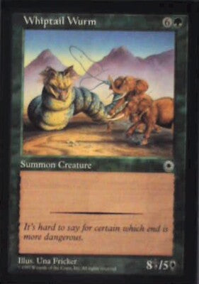 Whiptail Wurm - Portal: #192, Magic: The Gathering Nm R110