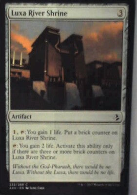 Luxa River Shrine - Amonkhet: #232, Magic: The Gathering Nm R185
