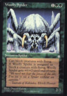 Woolly Spider - Ice Age: #279, Magic: The Gathering Nm R176