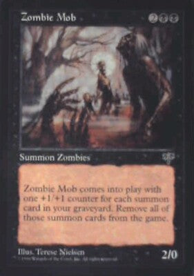Zombie Mob - Mirage: #153, Magic: The Gathering Nm R107