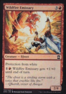 Wildfire Emissary - Eternal Masters: #153, Magic: The Gathering Nm R179