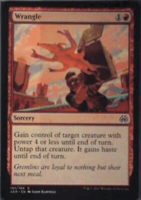 Wrangle - Aether Revolt: #101, Magic: The Gathering Nm R53