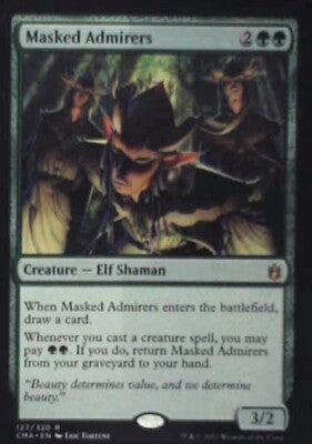 Masked Admirers - Commander Anthology: #127, Magic: The Gathering Nm R168
