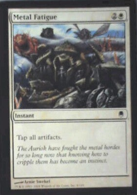 Metal Fatigue - Darksteel: #8, Magic: The Gathering Nm R177