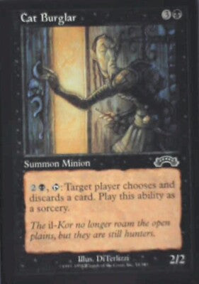 Cat Burglar - Exodus: #54, Magic: The Gathering Nm R192