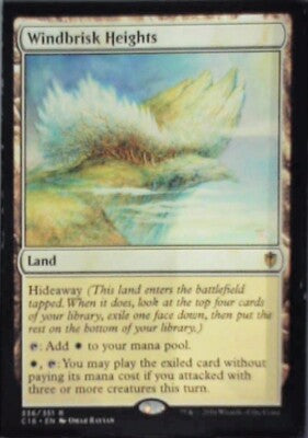 Windbrisk Heights - Commander 2016: #336, Magic: The Gathering Lp R209