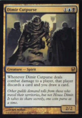 Dimir Cutpurse - Duel Decks: Ajani vs. Nicol Bolas: #49, MTG Lp R99