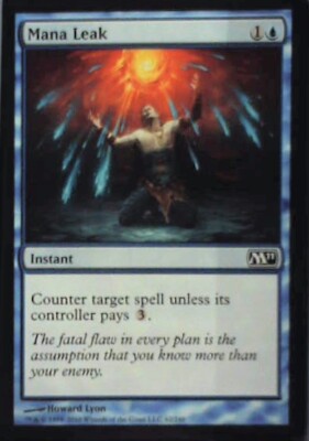 Mana Leak - Magic 2011 (M11): #62, Magic: The Gathering Nm R119