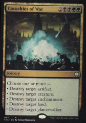 Casualties of War - Commander: Kaldheim: #83, Magic: The Gathering Nm R239