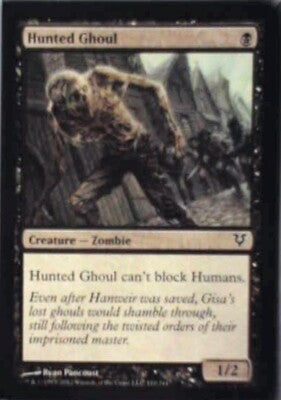 Hunted Ghoul - Avacyn Restored: #110, Magic: The Gathering Nm R194