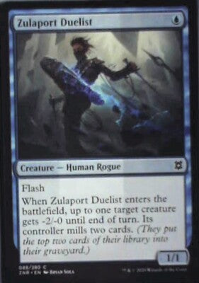 Zulaport Duelist - Zendikar Rising: #88, Magic: The Gathering Nm R51