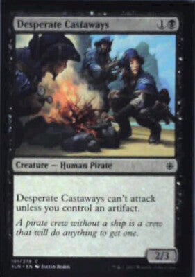 Desperate Castaways - Ixalan: #101, Magic: The Gathering Nm R145