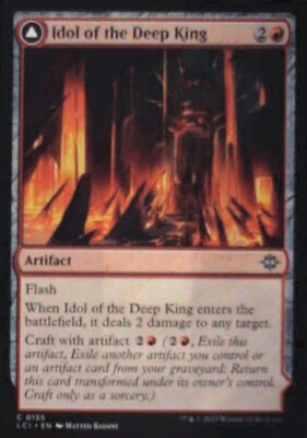 Idol of the Deep King - The Lost Caverns of Ixalan: #155, MTG Nm R186