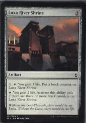 Luxa River Shrine - Amonkhet: #232, Magic: The Gathering Nm R201