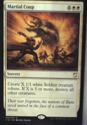 Martial Coup - Commander 2018: #69, Magic: The Gathering Nm R154