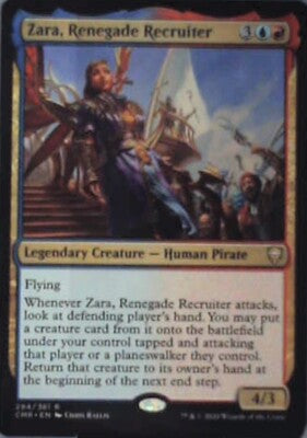 Zara, Renegade Recruiter - Commander Legends: #294, Magic: The Gathering Nm R239