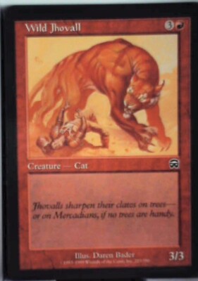 Wild Jhovall - Mercadian Masques: #227, Magic: The Gathering Nm R131