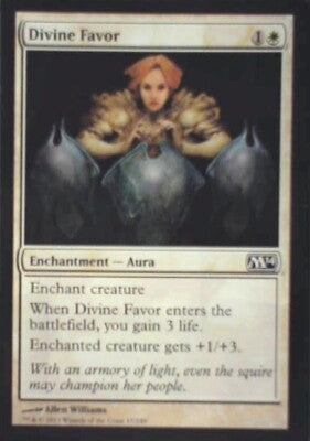 Divine Favor - Magic 2014 (M14): #17, Magic: The Gathering Nm R137