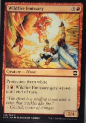 Wildfire Emissary - Eternal Masters: #153, Magic: The Gathering Nm R176