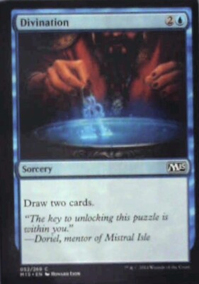 Divination - Magic 2015 (M15): #52, Magic: The Gathering Nm R244