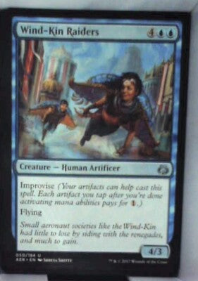 Wind-Kin Raiders - Aether Revolt: #50, Magic: The Gathering Nm R121
