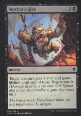 Butcher's Glee - Dragons of Tarkir: #90, Magic: The Gathering