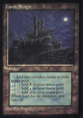 Castle Sengir - Homelands: #113, Magic: The Gathering Nm R109