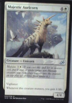 Majestic Auricorn - Ikoria: Lair of Behemoths: #22, Magic: The Gathering Nm R213