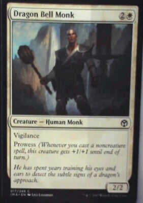 Dragon Bell Monk - Iconic Masters: #17, Magic: The Gathering Nm R179